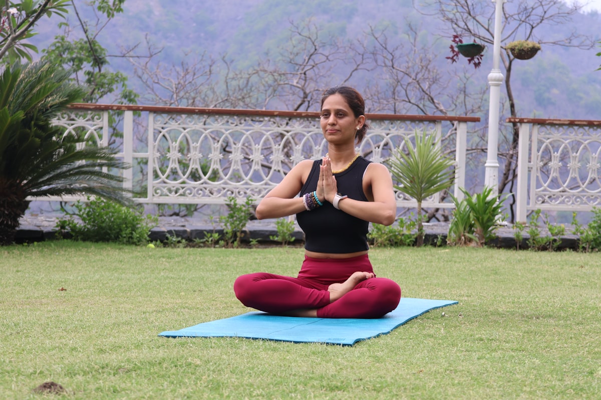 Mountain Pose Tadasana demonstration
