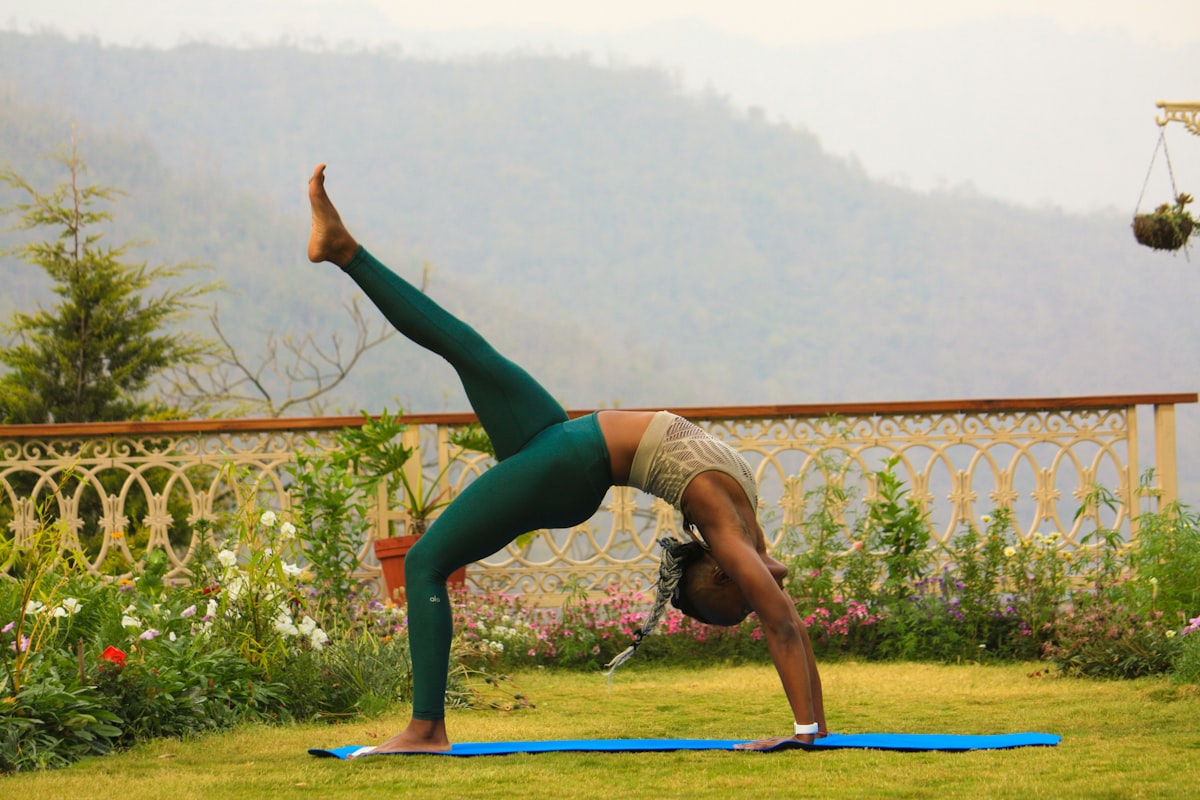 Downward Facing Dog pose